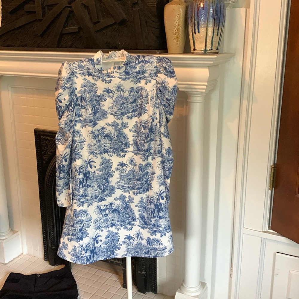 Shein girls toile dress. Worn once . Size girls11-12 years